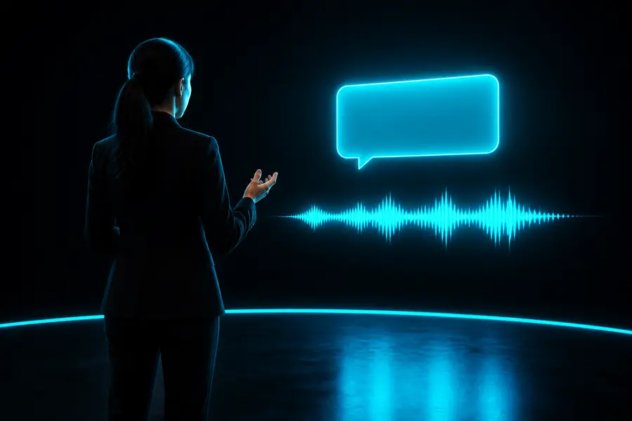 Original HeyGen AI video concept shown in a single-language presenter format